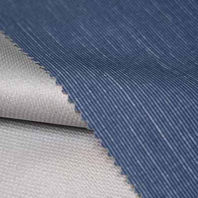 Polyester four-sided elastic print composite knitted birds eye fabric