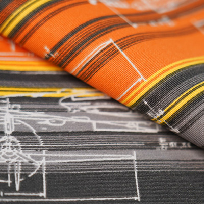 Dacron printed fabric