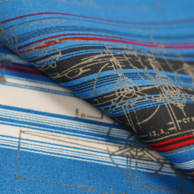 Dacron printed fabric