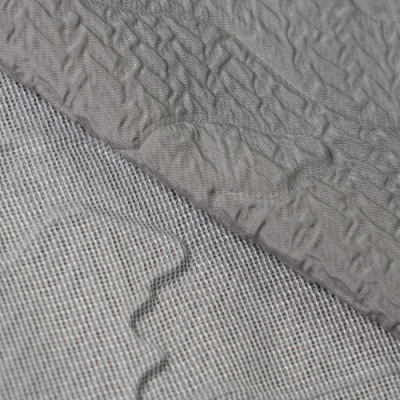 Nylon composite polyester cotter + embossed fabric