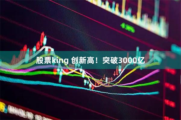 股票king 创新高！突破3000亿